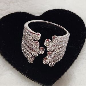 JCL Sterling Silver Ring, Size 7.75